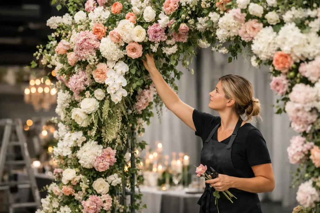 What a Floral Installation Event Designer Does