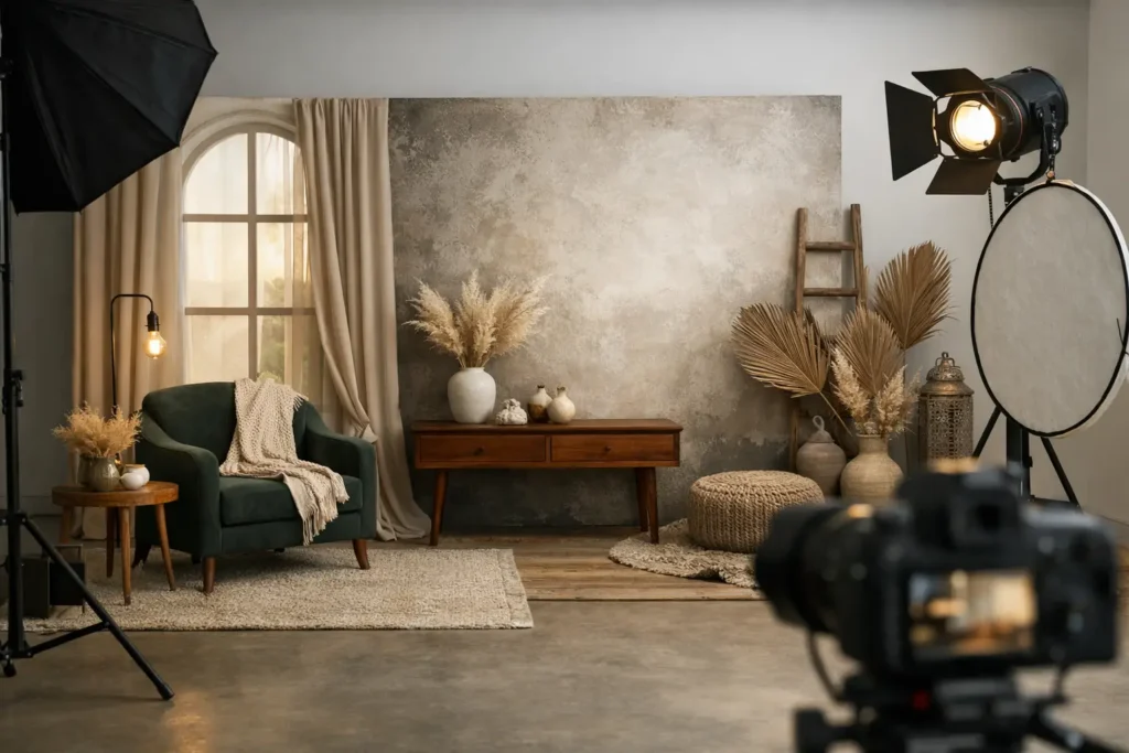 Backdrops and Props That Define the Room