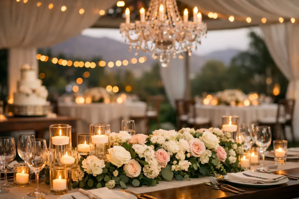 Wedding Reception Decor Hemet Couples Remember
